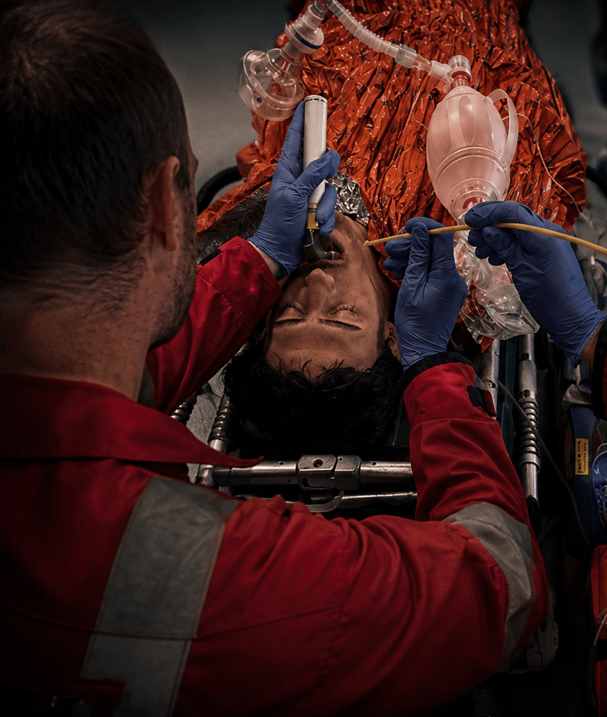Podcast artwork for SCRAM and critical airway systems